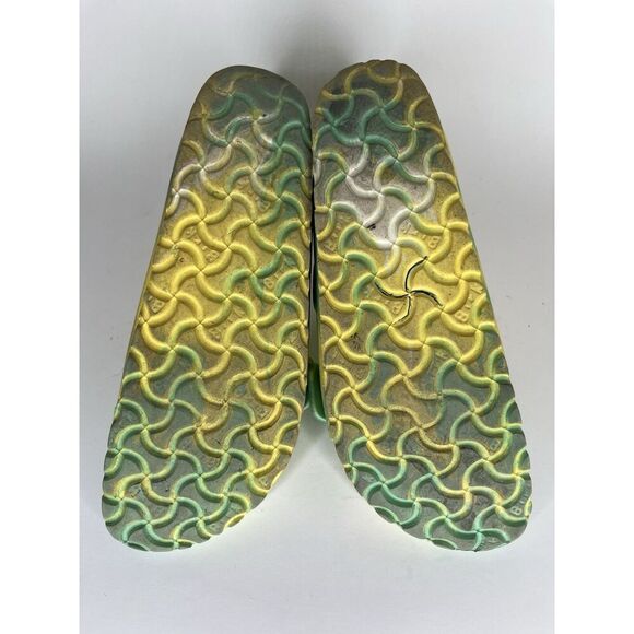 Birkenstock Sandals Slides Double Strap Buckle Women Size 38 US 7 Green - Picture 12 of 14